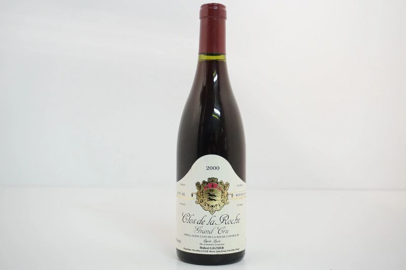 Clos de la Roche Domaine Hubert Lignier 2000  - Auction FINE WINES AND SPIRITS - Pandolfini Casa d'Aste