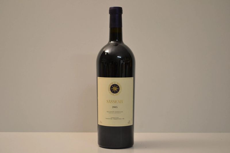 Sassicaia Tenuta San Guido 2005  - Auction the excellence of italian and international wines from selected cellars - Pandolfini Casa d'Aste