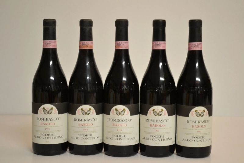 Barolo Romirasco Aldo Conterno 1993  - Asta Una Prestigiosa Selezione di Vini e Distillati da Collezioni Private - Pandolfini Casa d'Aste