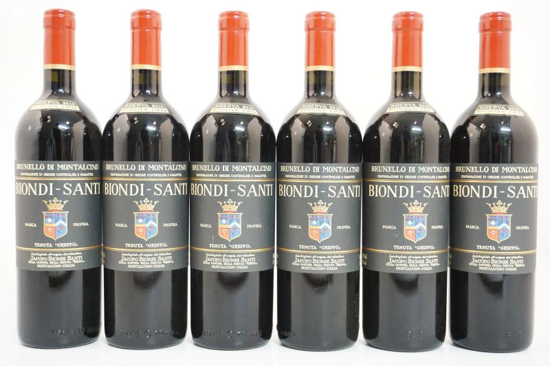 Brunello di Montalcino Riserva Biondi Santi 2010  - Auction FINE WINES AND SPIRITS - Pandolfini Casa d'Aste