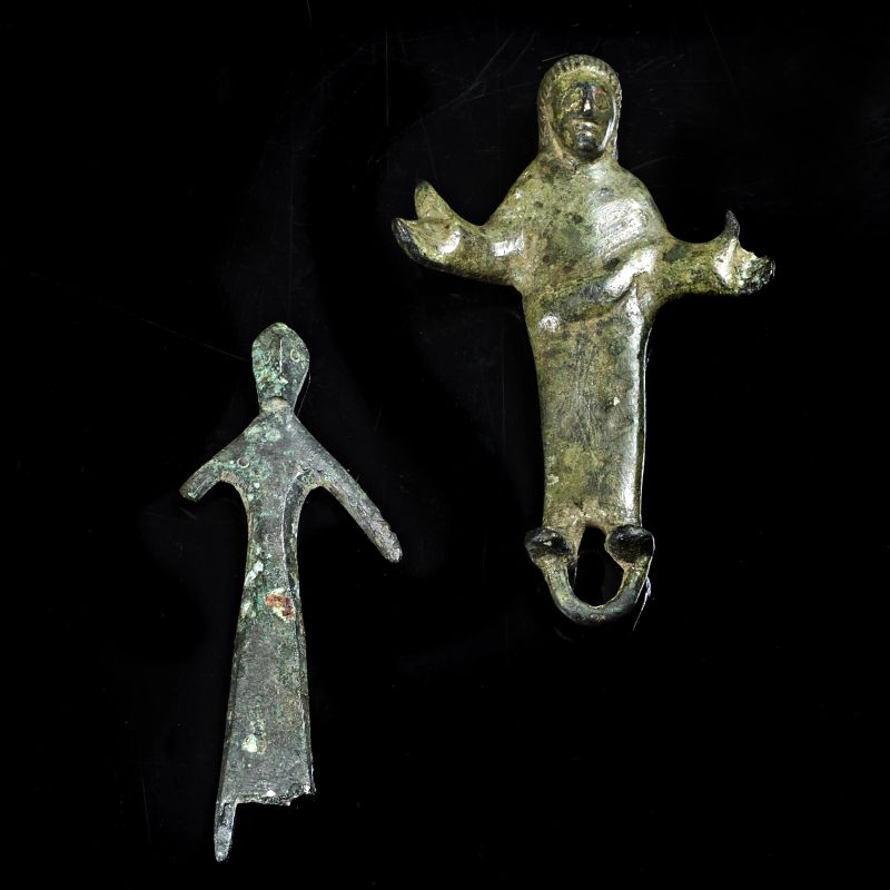 



COPPIA DI STATUETTE VOTIVE  - Auction ANTIQUITIES - Pandolfini Casa d'Aste