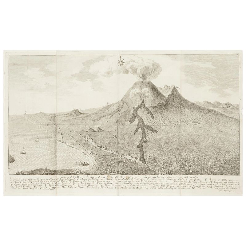 Importante prima edizione dedicata all'attività vulcanica del Vesuvio nel XVIII secolo  - Asta LIBRI, MANOSCRITTI E AUTOGRAFI - Pandolfini Casa d'Aste