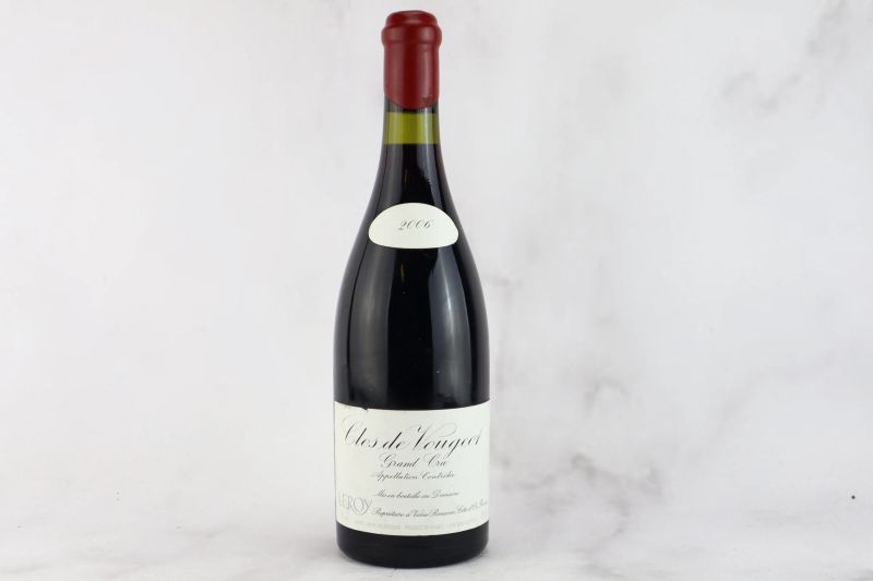 



Clos de Vougeot Domaine Leroy 2006  - Asta MATERIA - Vini Pregiati e da Collezione - Pandolfini Casa d'Aste