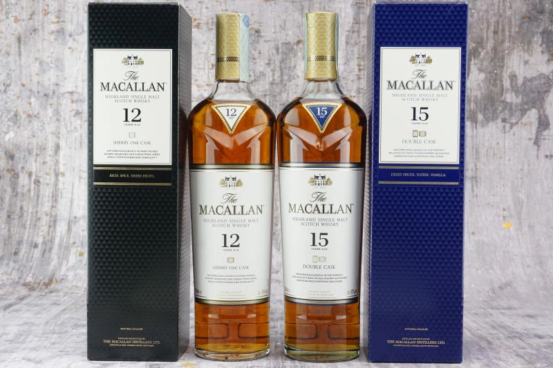 Selezione Macallan  - Asta Rum, Whisky e Distillati da Collezione | Asta Online - Pandolfini Casa d'Aste