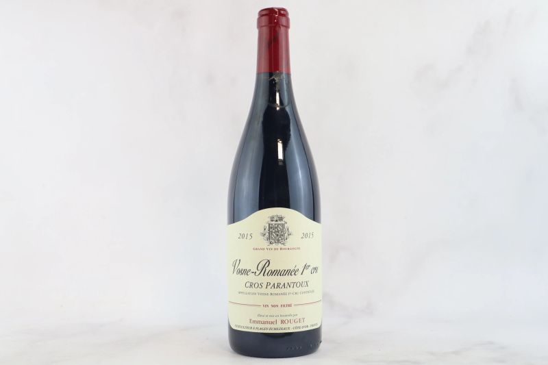 



Vosne-Roman&eacute;e Cros Parantoux Domaine Emmanuel Rouget 2015  - Auction La Joie du Vin - Fine and Rare Wine - Pandolfini Casa d'Aste