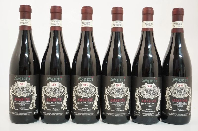      Amarone della Valpolicella Classico Vigneto Monte Sant'Urbano Speri 2005   - Auction Online Auction | Smart Wine & Spirits - Pandolfini Casa d'Aste