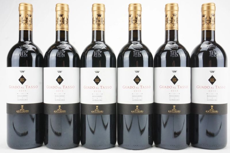      Guado al Tasso Antinori 2014   - Auction Il Fascino e l'Eleganza - A journey through the best Italian and French Wines - Pandolfini Casa d'Aste
