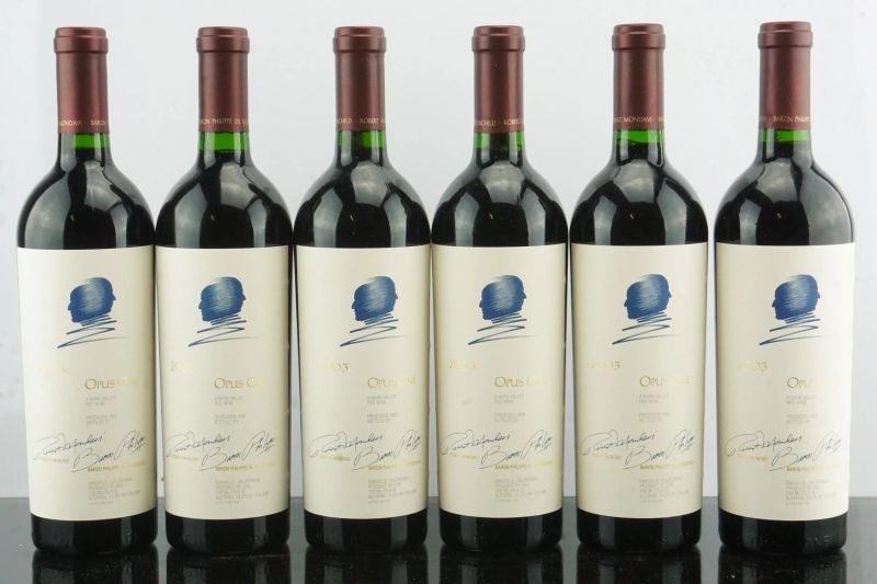 Opus One Mondavi 2003  - Auction AS TIME GOES BY | Fine and Rare Wine - Pandolfini Casa d'Aste