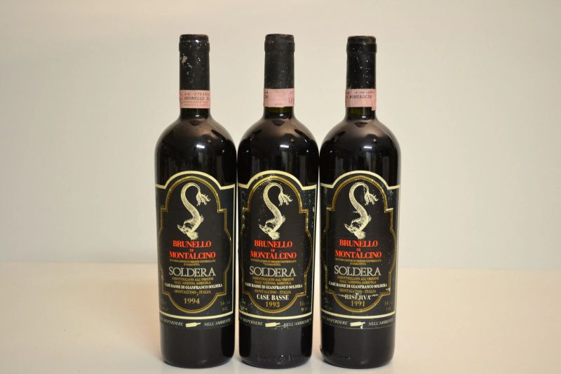 Brunello di Montalcino Gianfranco Soldera  - Auction A Prestigious Selection of Wines and Spirits from Private Collections - Pandolfini Casa d'Aste