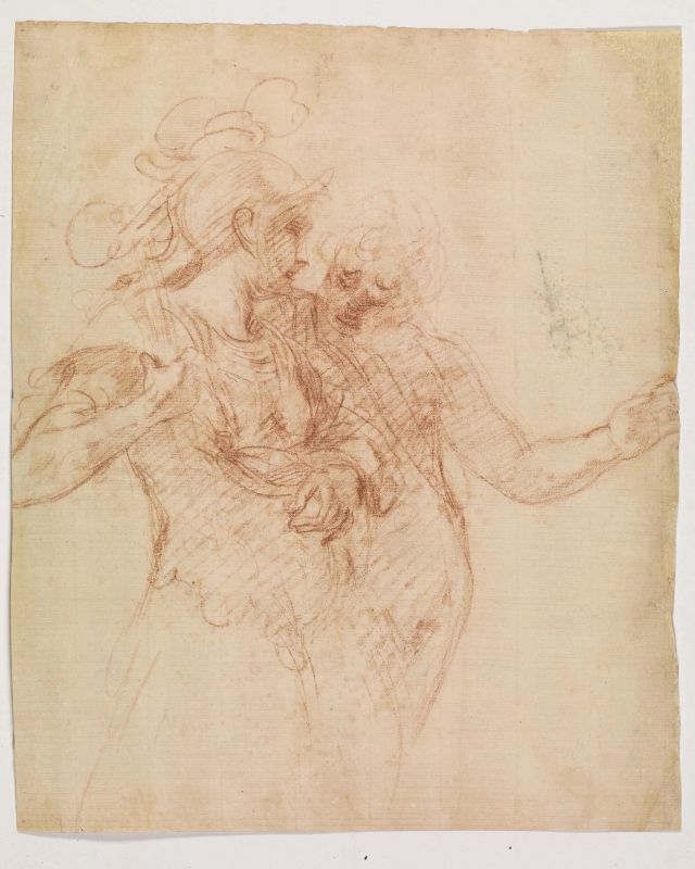      Scuola romana, sec. XVII   - Auction Works on paper: 15th to 19th century drawings, paintings and prints - Pandolfini Casa d'Aste