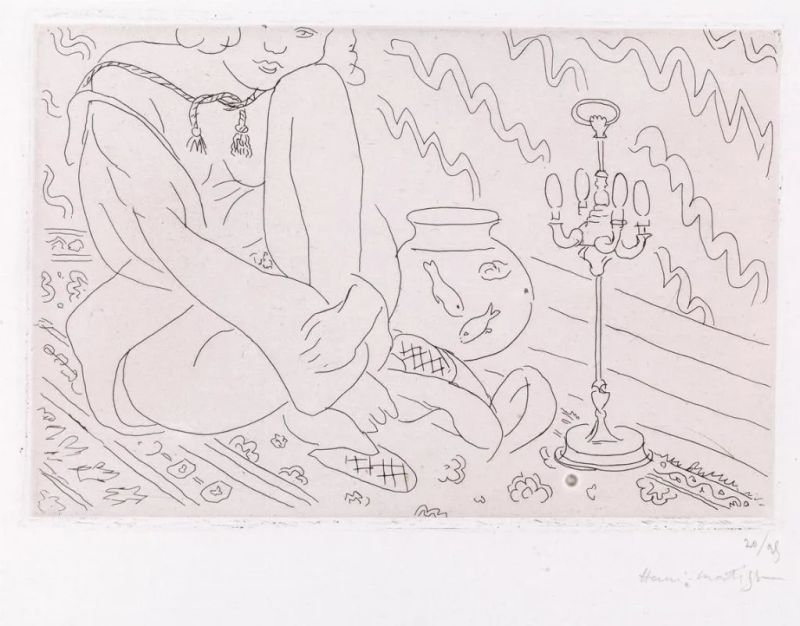 Matisse, Henri  - Asta Stampe e disegni dal XVI al XX secolo - Pandolfini Casa d'Aste