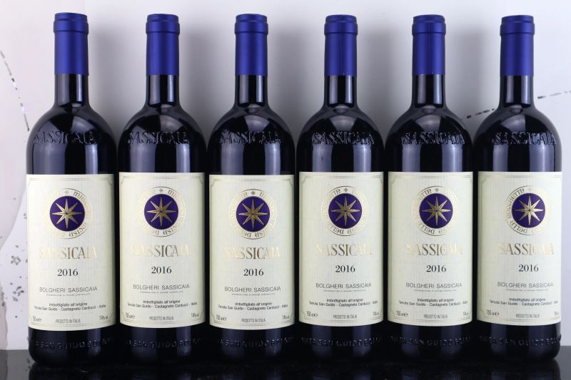 



Sassicaia Tenuta San Guido 2016  - Asta FORMA - Vini Pregiati e da Collezione - Pandolfini Casa d'Aste