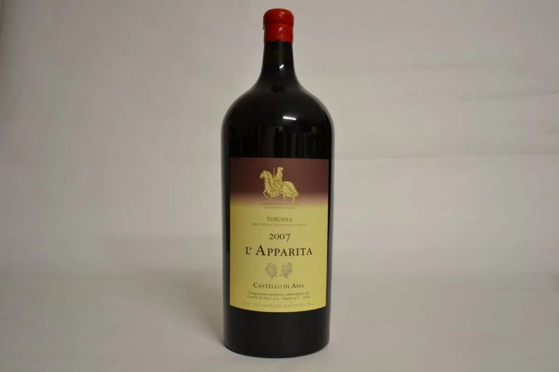 L'Apparita Castello di Ama 2007  - Auction Fine Wines  - Pandolfini Casa d'Aste