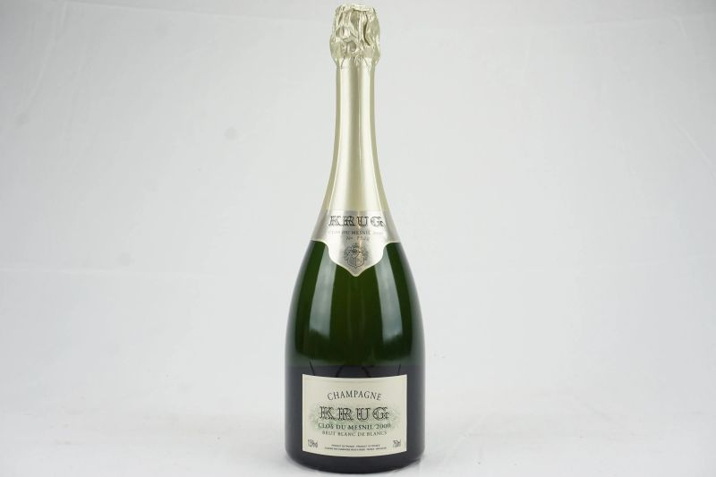      Krug Clos du Mesnil 2000   - Auction Il Fascino e l'Eleganza - A journey through the best Italian and French Wines - Pandolfini Casa d'Aste