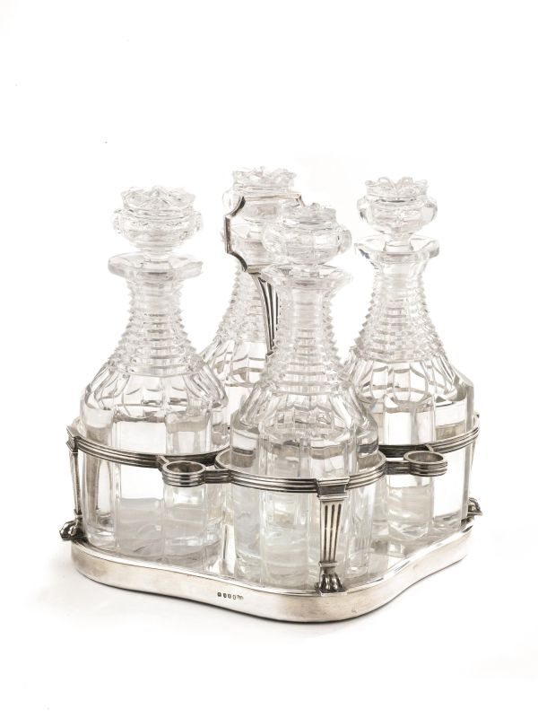 CRUET, LONDRA, 1805, ARGENTIERE PAUL STORR  - Asta Argenti, Numismatica e Libri - Pandolfini Casa d'Aste