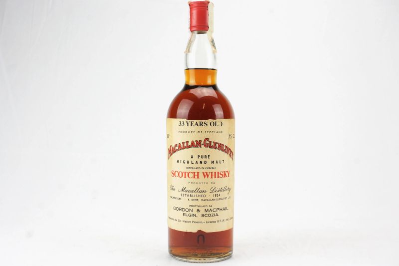      Macallan-Glenlivet    - Asta Whisky e Distillati da Collezione - Pandolfini Casa d'Aste