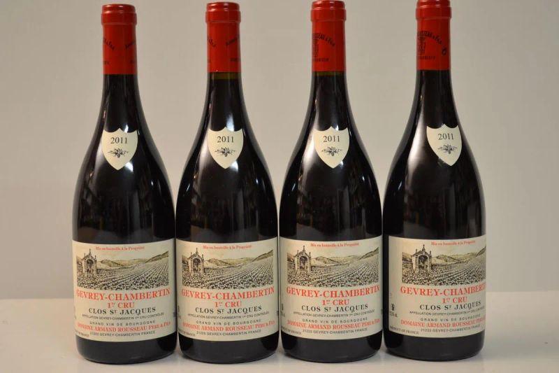 Gevrey-Chambertin Clos St. Jacques Domaine Armand Rousseau 2011  - Asta Vini e distillati da collezione da cantine selezionate - Pandolfini Casa d'Aste