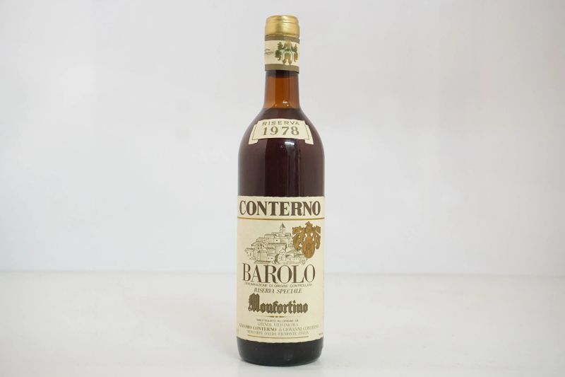      Barolo Monfortino Riserva Speciale Giacomo Conterno 1978   - Auction Online Auction | Smart Wine & Spirits - Pandolfini Casa d'Aste