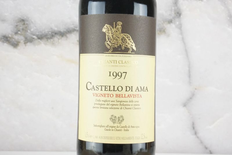 Vigneto Bellavista Castello di Ama 1997  - Auction Smart Wine 2.0 | Online Auction - Pandolfini Casa d'Aste