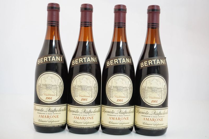      Amarone della Valpolicella Classico Superiore Bertani 1964   - Auction Online Auction | Smart Wine & Spirits - Pandolfini Casa d'Aste