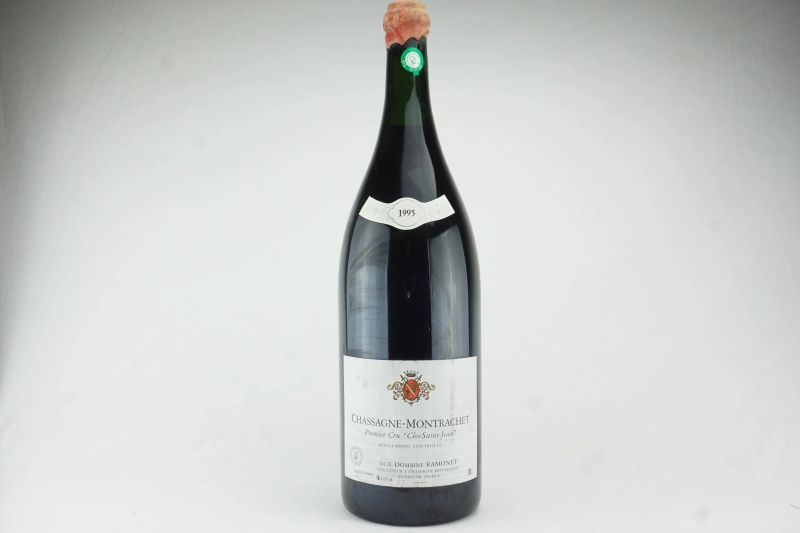 Chassagne-Montrachet Clos Saint-Jean Domaine Ramonet 1995  - Auction THE SIGNIFICANCE OF PASSION - Fine and Rare Wine - Pandolfini Casa d'Aste