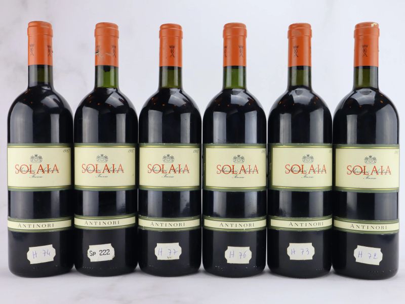 



Solaia Antinori 1997  - Auction ALCHIMIA - Fine and Rare Wine - Pandolfini Casa d'Aste