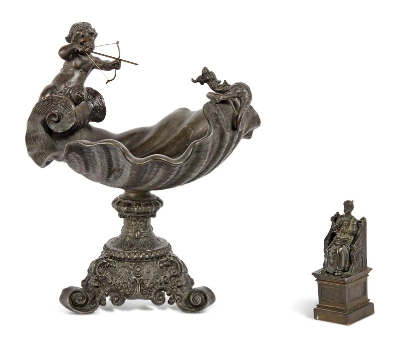      COPPIA DI BRONZI   - Auction Online Auction | Furniture, Works of Art and Paintings from Veneta propriety - Pandolfini Casa d'Aste