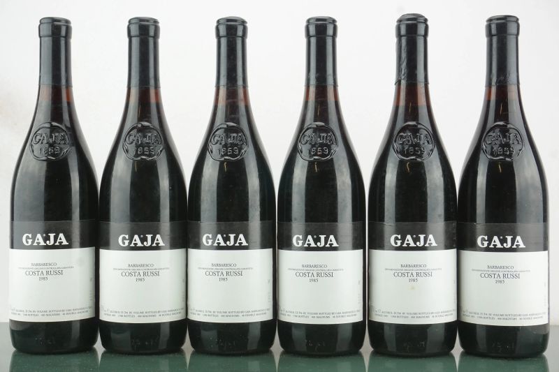 Costa Russi Gaja 1985  - Auction LA RAFFINATEZZA DELLA COMPLESSITA' - Fine and Rare Wine - Pandolfini Casa d'Aste