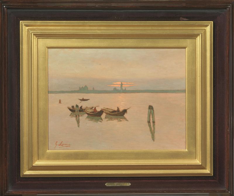 Giovanni Lomi : Giovanni Lomi  - Auction TIMED AUCTION | 19TH AND 20TH CENTURY PAINTINGS AND SCULPTURES - Pandolfini Casa d'Aste