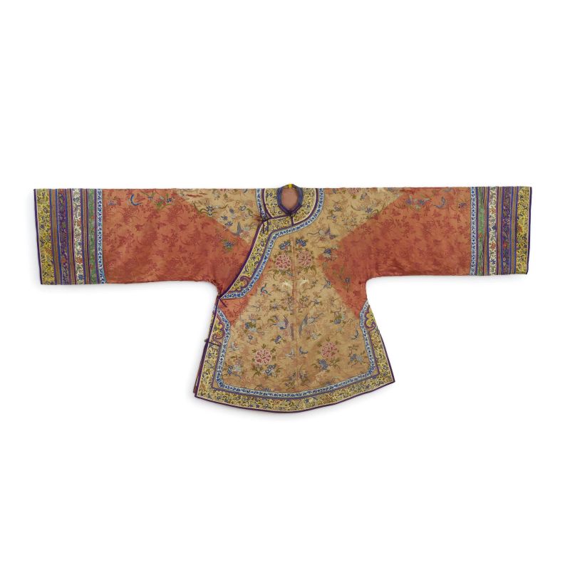 



NOBLEWOMAN'S ROBE, CHINA, QING DYNASTY, 19TH CENTURY  - Auction Asian Art | 东方艺术 - Pandolfini Casa d'Aste