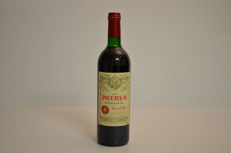 P&eacute;trus 1996  - Asta Una Prestigiosa Selezione di Vini e Distillati da Collezioni Private - Pandolfini Casa d'Aste