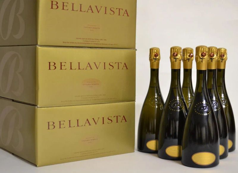 Bellavista Riserva Vittorio Moretti                                         - Auction The passion of a life. A selection of fine wines from the Cellar of the Marcucci. - Pandolfini Casa d'Aste