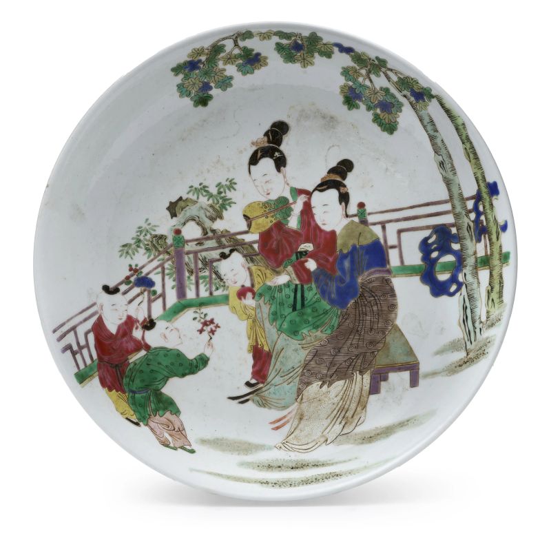 



A FAMILLE VERTE PORCELAIN PLATE, CHINA, KANGXI PERIOD, 18TH CENTURY   - Auction Asian Art | 东方艺术 - Pandolfini Casa d'Aste