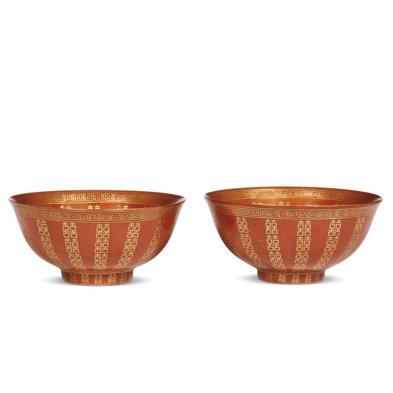 A PAIR OF BOWLS, CHINA, QING DYNASTY, 19TH CENTURY  - Auction Asian Art | &#19996;&#26041;&#33402;&#26415; - Pandolfini Casa d'Aste