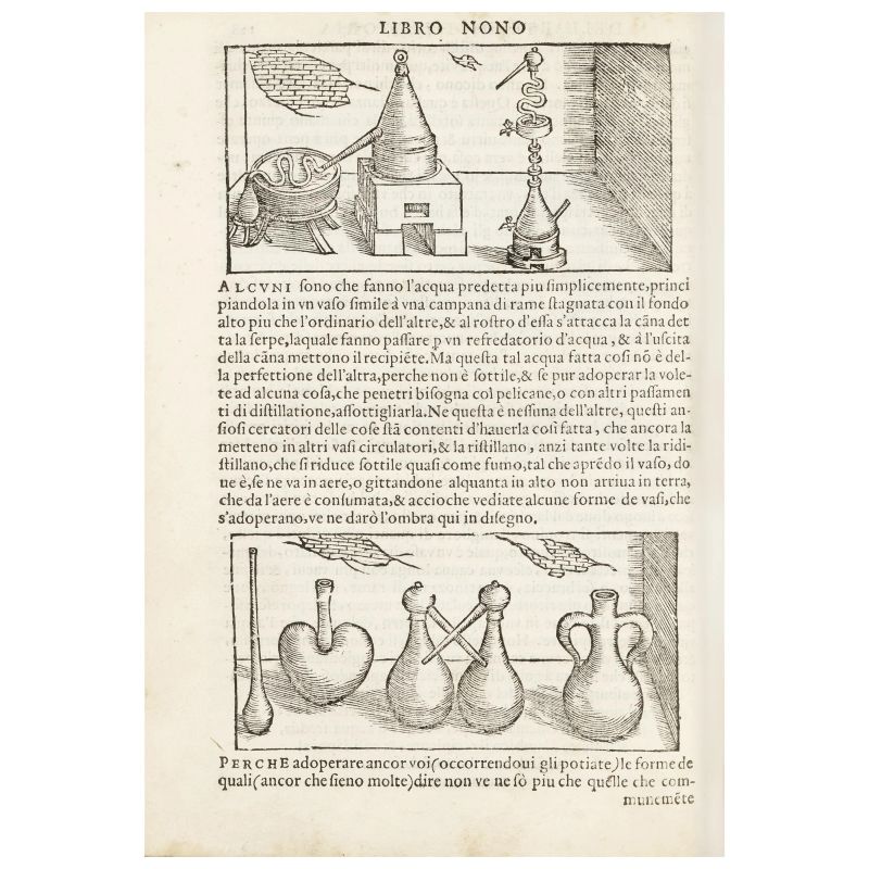 Opera di una delle figure più importanti del Rinascimento come mineralogista, chimico e tecnico.  - Asta LIBRI, MANOSCRITTI E AUTOGRAFI - Pandolfini Casa d'Aste