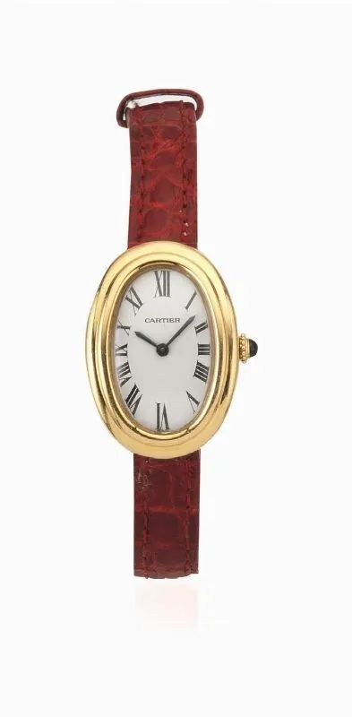 OROLOGIO PER SIGNORA CARTIER BAGNOIRE NO. 780948822I, IN ORO GIALLO 18 KT  - Asta GIOIELLI E OROLOGI DA POLSO E DA TASCA - Pandolfini Casa d'Aste