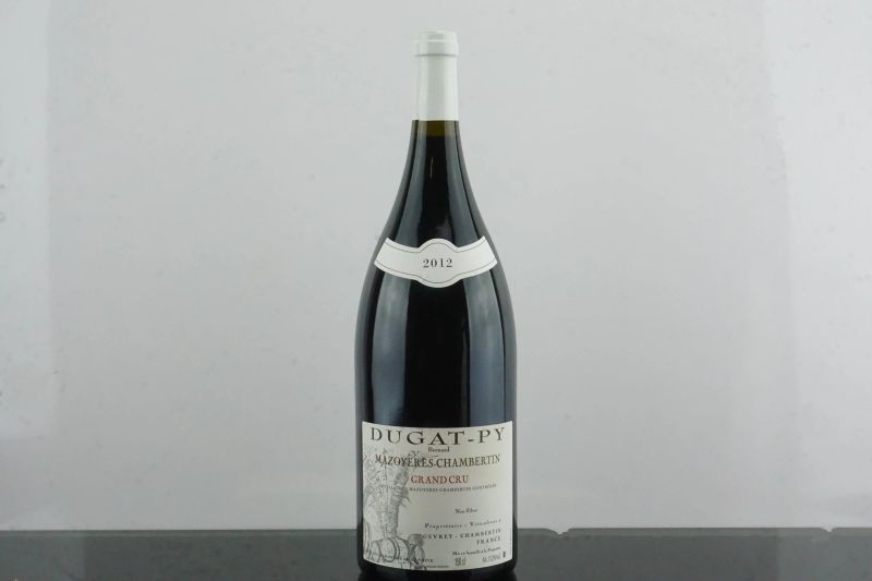 Mazoyeres-Chambertin Domaine Dugat-Py 2012  - Auction AS TIME GOES BY | Fine and Rare Wine - Pandolfini Casa d'Aste