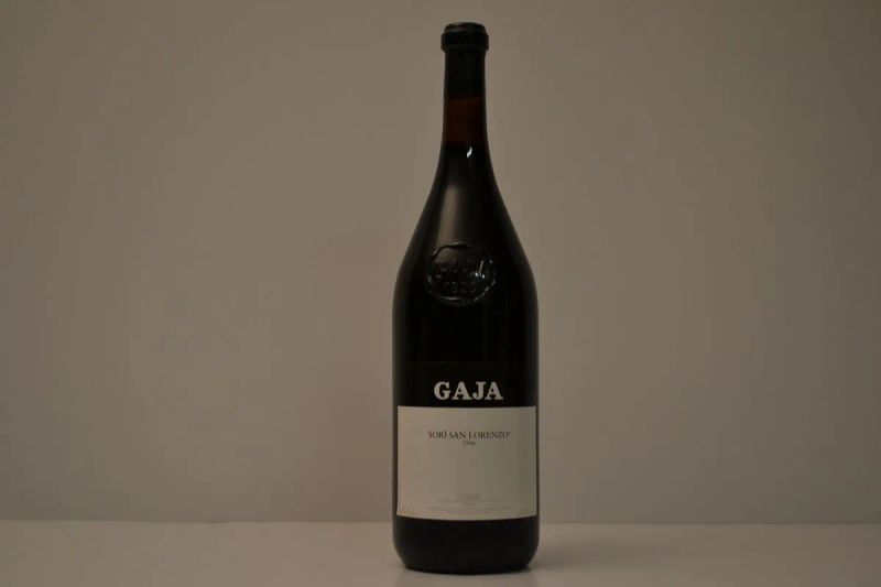 Barbaresco Sori San Lorenzo Gaja 1996  - Auction FINE WINES FROM IMPORTANT ITALIAN CELLARS - Pandolfini Casa d'Aste