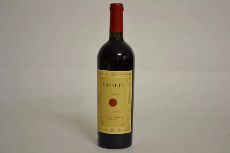 Masseto 1991  - Auction PANDOLFINI FOR EXPO 2015: Finest and rarest wines - Pandolfini Casa d'Aste