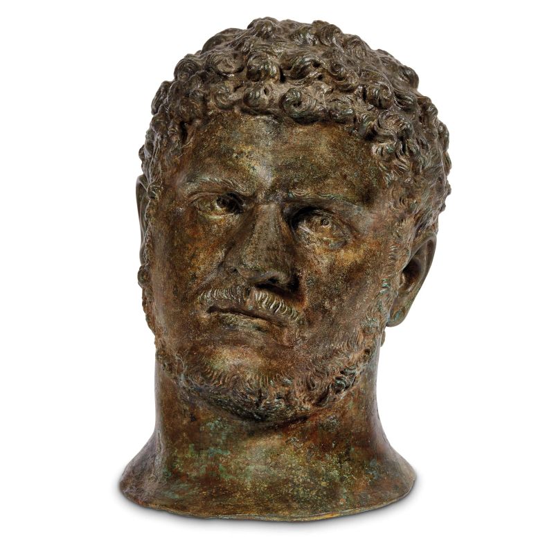 



Roman school, Neoclassical period, head of Caracalla, patinated bronze  - Auction SCULPTURES AND WORKS OF ART FROM MIDDLE AGE TO 19TH CENTURY - Pandolfini Casa d'Aste
