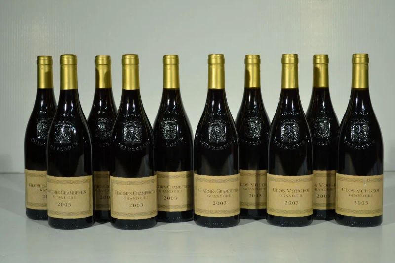 Selezione Grand Cru Domaine Charlopin-Parizot 2003  - Auction Finest and Rarest Wines - Pandolfini Casa d'Aste