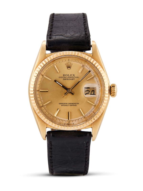 ROLEX DATEJUST ORO REF. 1601 N. 16-- ANNO 1967  - Auction Fine watches - Pandolfini Casa d'Aste