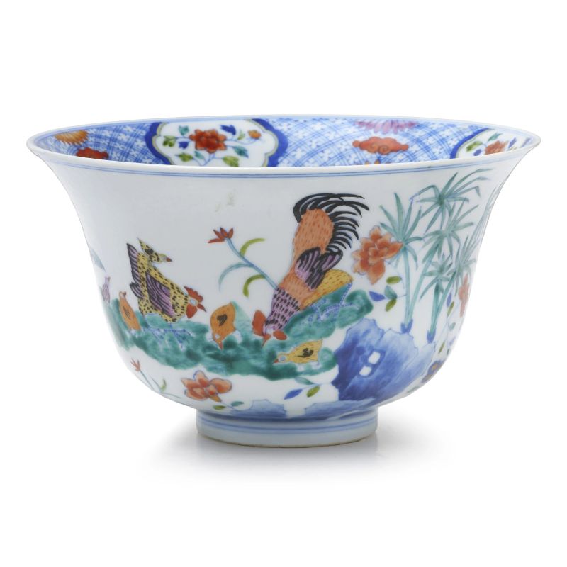 



A DOUCAI-STYLE PORCELAIN BOWL WITH CHICKEN DESIGN, CHINA, 20TH CENTURY   - Auction Asian Art | 东方艺术 - Pandolfini Casa d'Aste