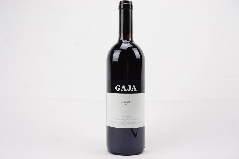      Sperss Gaja 2005   - Asta ASTA A TEMPO | Smart Wine & Spirits - Pandolfini Casa d'Aste