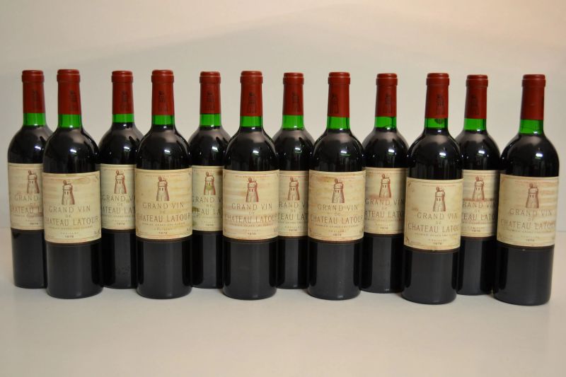 Ch&acirc;teau Latour 1978  - Asta Una Prestigiosa Selezione di Vini e Distillati da Collezioni Private - Pandolfini Casa d'Aste