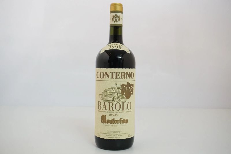      Barolo Monfortino Riserva Giacomo Conterno 1999   - Asta Vini Pregiati e Distillati da Collezione - Pandolfini Casa d'Aste