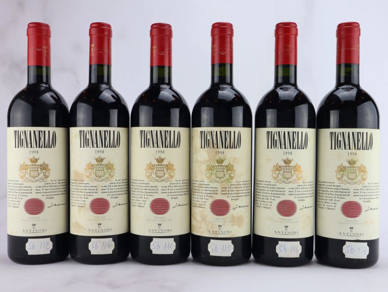 



Tignanello Antinori 1998  - Auction ALCHIMIA - Fine and Rare Wine - Pandolfini Casa d'Aste