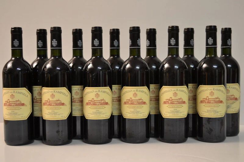 Sammarco Castello dei Rampolla 1996  - Asta Vini Pregiati e una Straordinaria Selezione dalla Cantina Storica di Masseto - Pandolfini Casa d'Aste