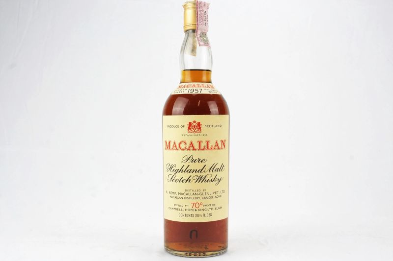      Macallan 1957   - Auction Whisky and Collectible Spirits - Pandolfini Casa d'Aste