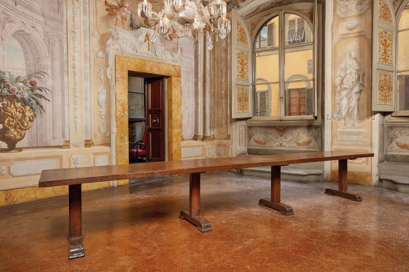 GRANDE TAVOLO, TOSCANA, SECOLO XVII  - Auction FURNITURE, PAINTINGS AND SCULPTURES: RESEARCH AND PASSION IN A FLORENTINE COLLECTION - Pandolfini Casa d'Aste